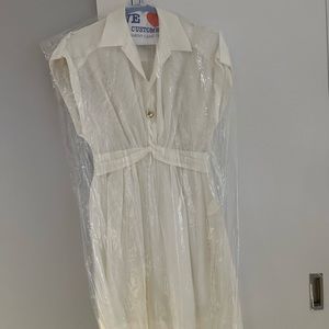 Sandro white dress